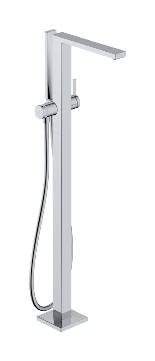 Hansgrohe-HG-Tecturis-E-Einhebel-Wannenmischer-bodenstehend-Chrom-73445000 gallery number 1